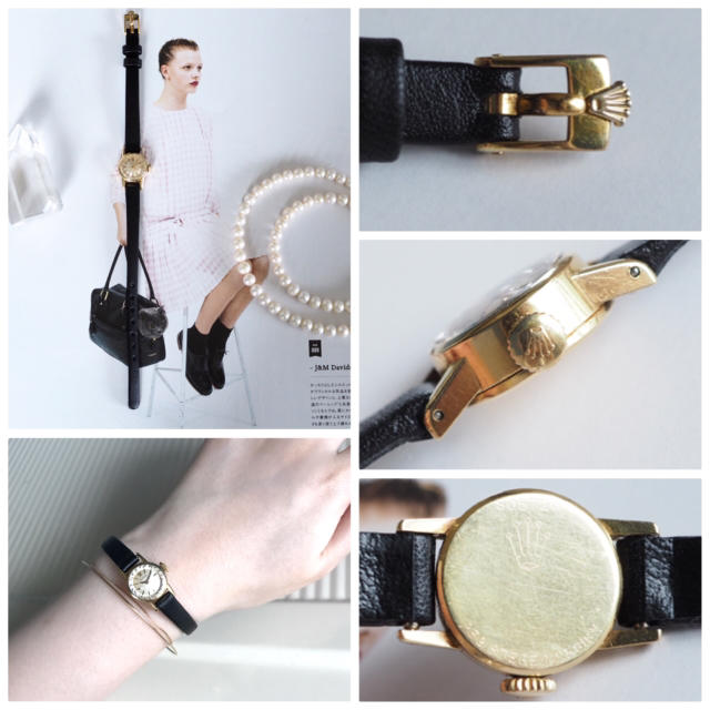 ROLEX(ロレックス)の美品✨ロレックス 18金無垢 オーキッド カットガラス✨オメガ カルティエ レディースのファッション小物(腕時計)の商品写真