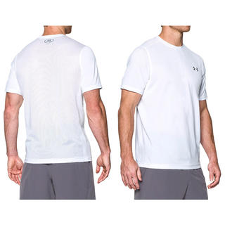 アンダーアーマー(UNDER ARMOUR)の半額 アンダーアーマー ホワイト XL 半袖 Tシャツ トップス MTR3553(ウェア)