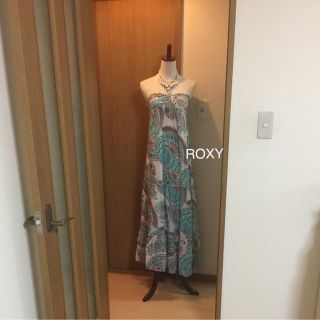 ロキシー(Roxy)のROXY激かわホルターネックワンピース❤️おまとめ割SALE開催中(ロングワンピース/マキシワンピース)