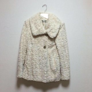 ザラ(ZARA)のZARA sizS ファーコート(毛皮/ファーコート)