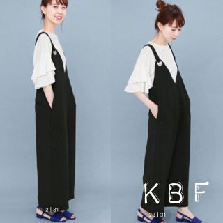 ケービーエフ(KBF)のKBF/メタルサロペット 黒(サロペット/オーバーオール)