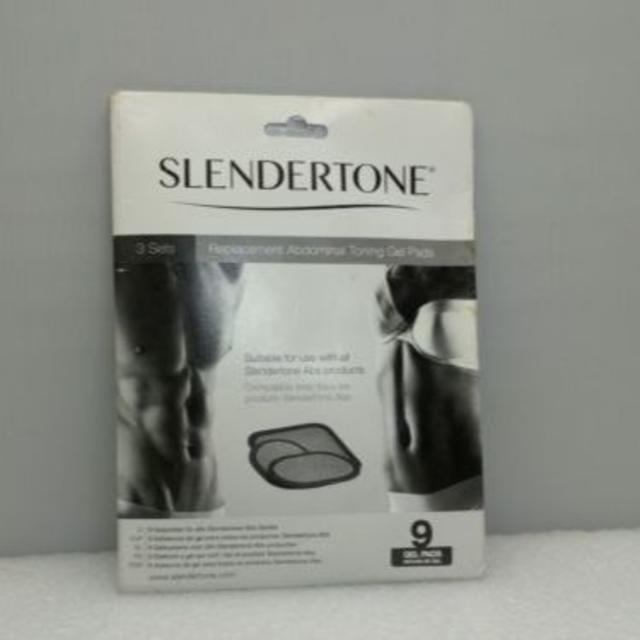 スレンダートーン腹筋ベルト３セット(９ジェルパット)専用パッド正規品