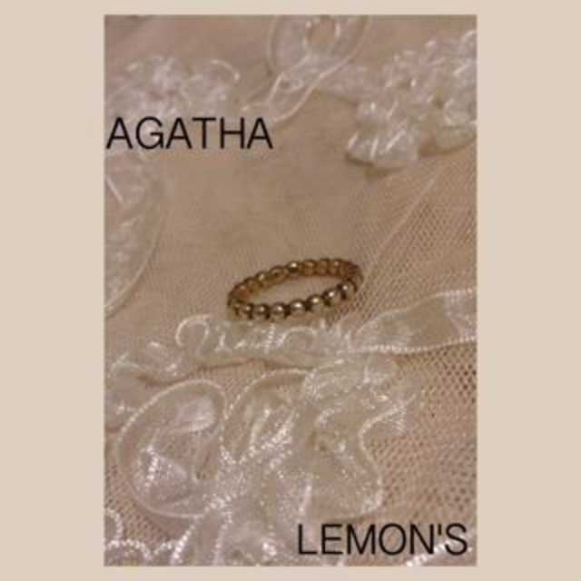 AGATHA(アガタ)のゴールドカラー  リング レディースのアクセサリー(リング(指輪))の商品写真