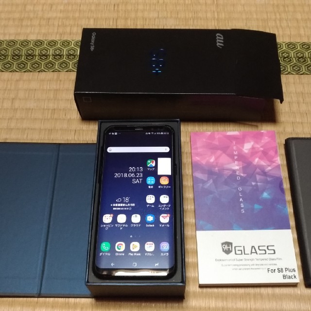 GALAXY s8+ au版 SIMロック解除済み