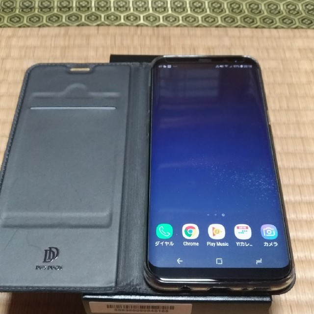 SAMSUNG(サムスン)のGALAXY s8+ au版 SIMロック解除済み スマホ/家電/カメラのスマートフォン/携帯電話(スマートフォン本体)の商品写真