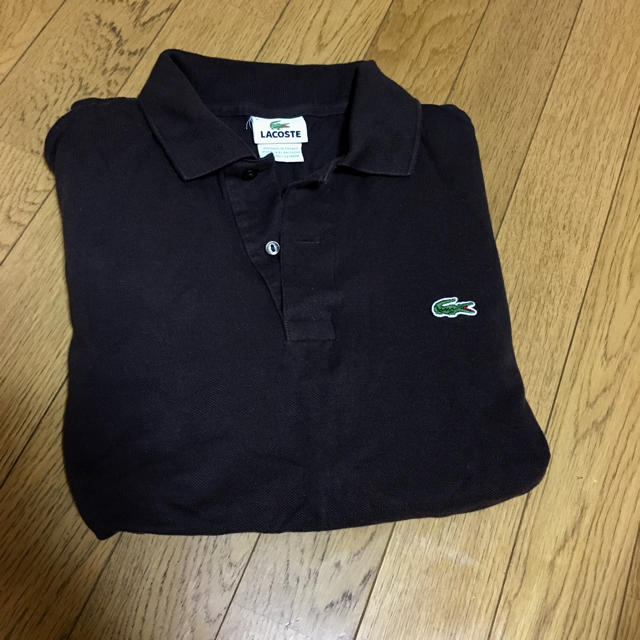 ラコステ ポロシャツLACOSTE  L1212  ブラウン Mサイズ 美品