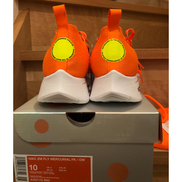 NIKE(ナイキ)のNIKE OFF-WHITE NIKE ZOOM FLY MERCURIAL メンズの靴/シューズ(スニーカー)の商品写真