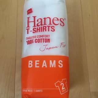 ビームス(BEAMS)のビームス   ヘインズ  白 Tシャツ ２枚組(Tシャツ/カットソー(半袖/袖なし))