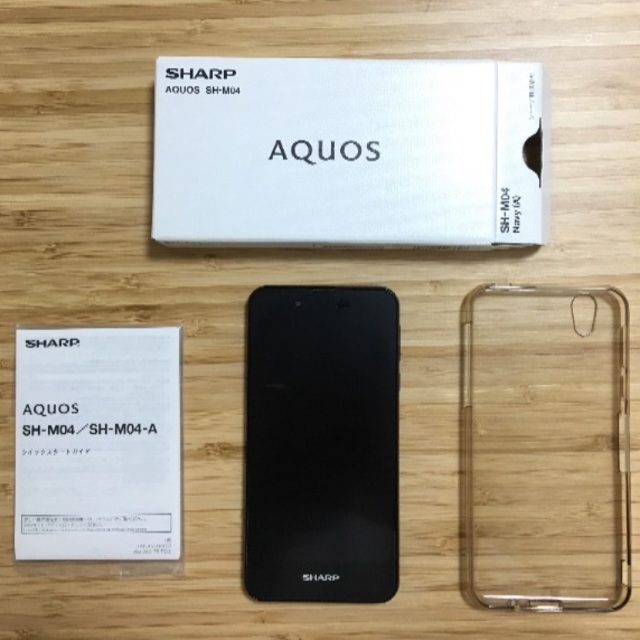 AQUOS SH-M04 Navy ネイビー