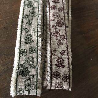 ミナペルホネン(mina perhonen)の一華様専用　　ミナペルホネン    刺繍  テープ  りぼん(各種パーツ)