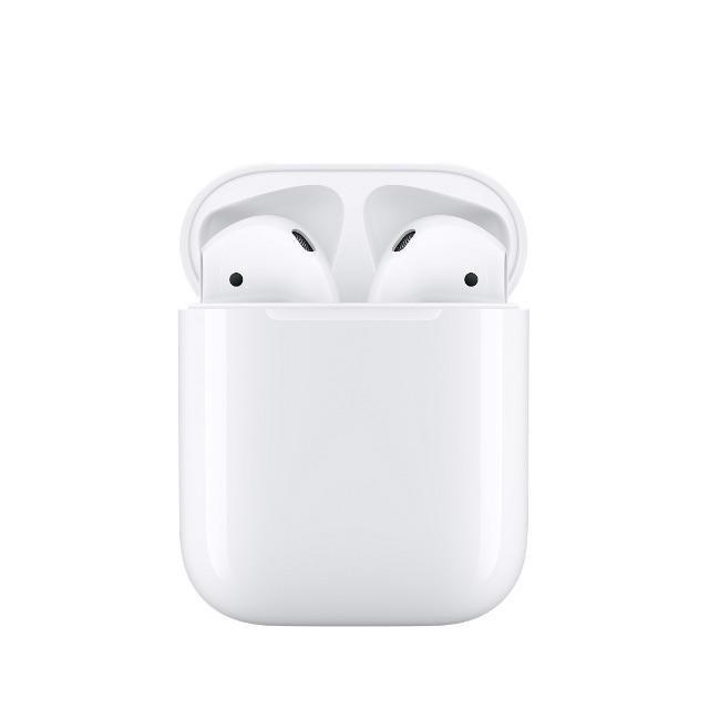 Apple(アップル)の超美品　Apple アップル Airpods イヤホン 左右耳用 L＋R＋ケース スマホ/家電/カメラのスマートフォン/携帯電話(その他)の商品写真