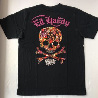 エドハーディー(Ed Hardy)のエドハーディー13スカルプリントT-shirt サイズL 新作新品 天竺コットン(Tシャツ/カットソー(半袖/袖なし))