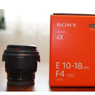 ソニー(SONY)の【美品・保証付き】SONY SEL1018 保護フィルター付き(レンズ(ズーム))