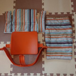 ストッケ(Stokke)の【STOKKE】ストッケ トリップ トラップ ベビーセット オレンジ(その他)