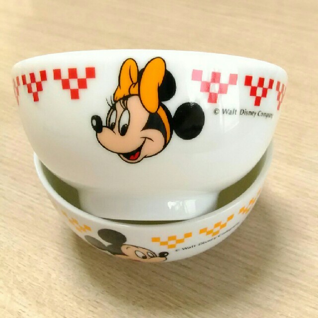 Disney ディズニー ミッキー ミニー お茶碗セットの通販 By さこ S Shop ディズニーならラクマ