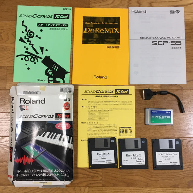 Roland(ローランド)のRoland SOUND Canvas PC-Card SCP-55 ジャンク品 楽器のDTM/DAW(オーディオインターフェイス)の商品写真