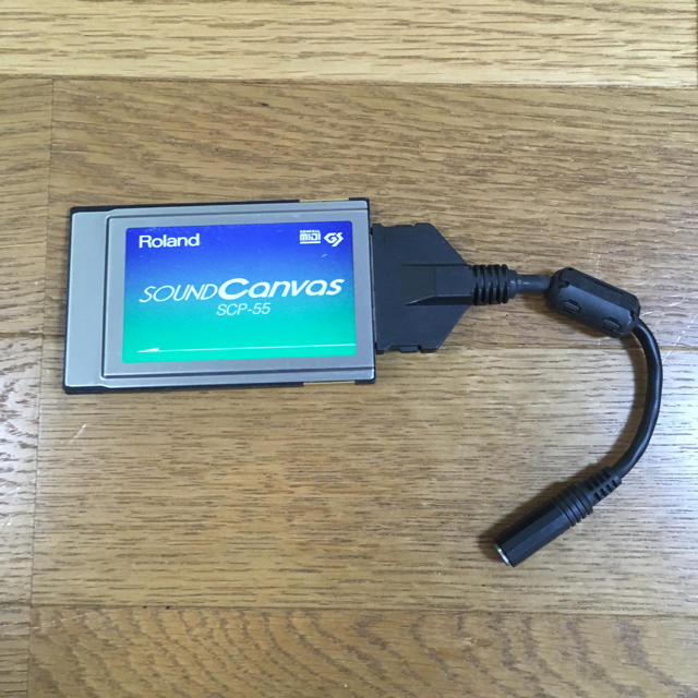 Roland(ローランド)のRoland SOUND Canvas PC-Card SCP-55 ジャンク品 楽器のDTM/DAW(オーディオインターフェイス)の商品写真