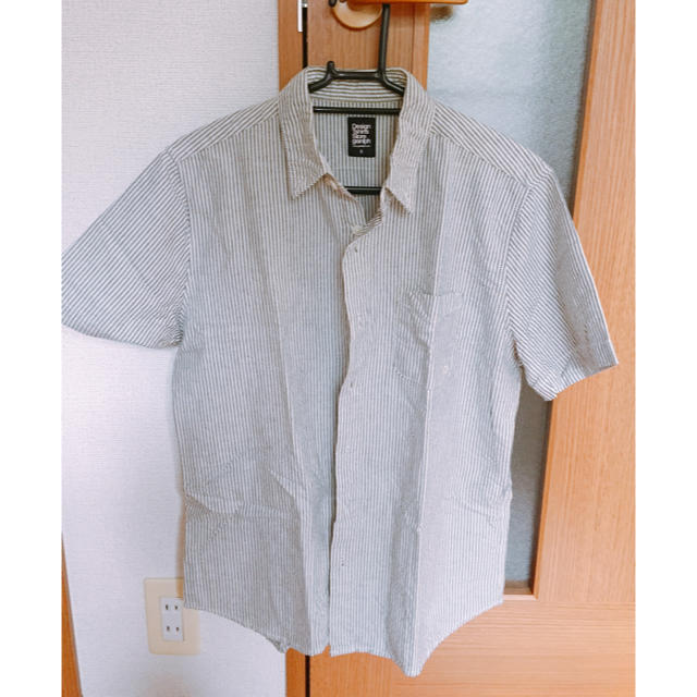 Design Tshirts Store graniph(グラニフ)のDesign Tshirt Store graniph ストライプ半袖シャツ メンズのトップス(シャツ)の商品写真