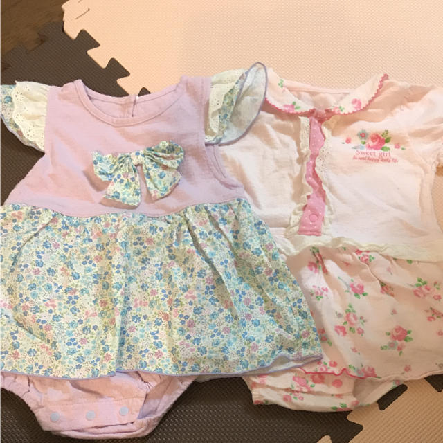 Nishiki Baby(ニシキベビー)のニシキ♡ロンパースセット キッズ/ベビー/マタニティのベビー服(~85cm)(ロンパース)の商品写真