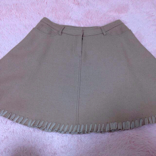 ミュウミュウ(miumiu)の♥︎ 正規品 あったかいスカート ♥︎(ひざ丈スカート)