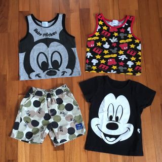 ディズニー(Disney)の【りまま様専用】ミッキーセット5点(Ｔシャツ)