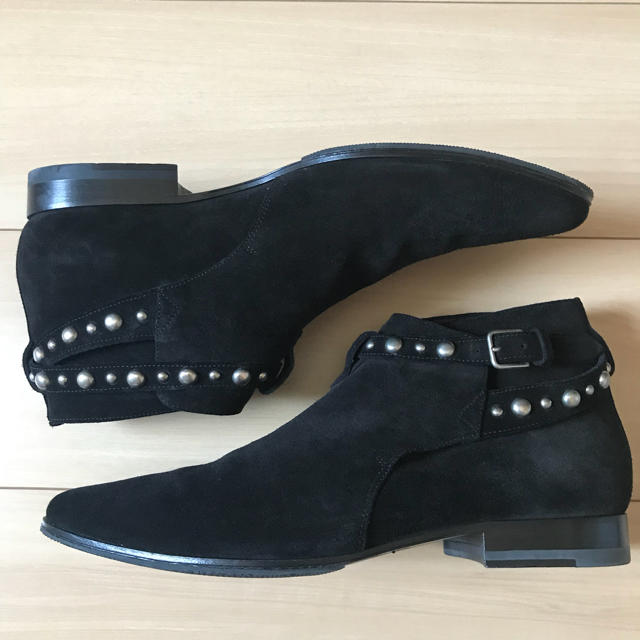 Saint Laurent(サンローラン)のSaint Laurent ベルト ショート ブーツ メンズの靴/シューズ(ブーツ)の商品写真