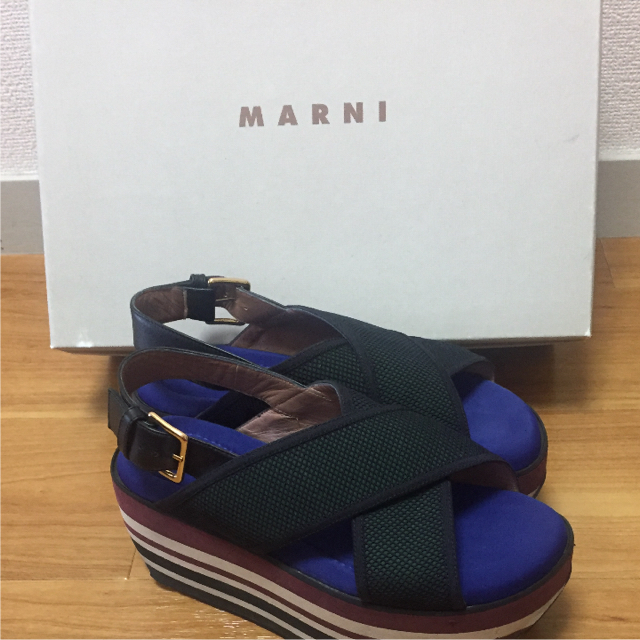 Marni(マルニ)のMARNI 厚底サンダル レディースの靴/シューズ(サンダル)の商品写真