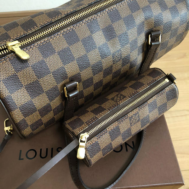 LOUIS VUITTON(ルイヴィトン)のLouis Vuitton ルイヴィトン ダミエ パピヨン バッグ レディースのバッグ(ハンドバッグ)の商品写真