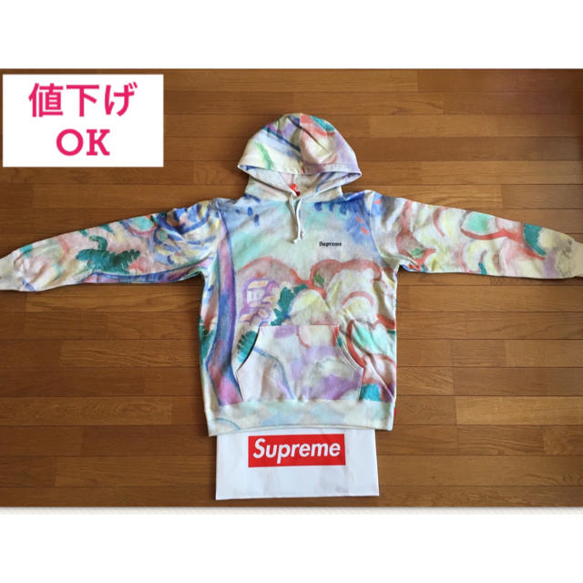 購入日Supreme Landscape Hooded Sweatshirt