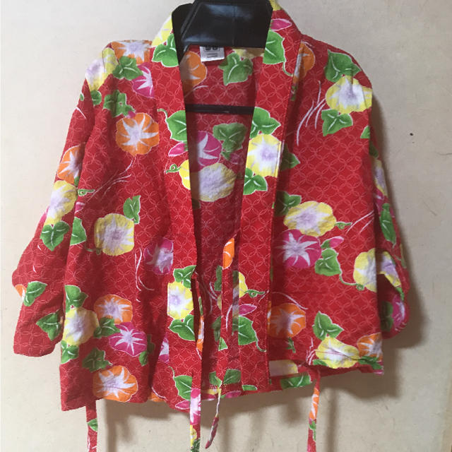 キッズ浴衣 キッズ/ベビー/マタニティのキッズ服女の子用(90cm~)(甚平/浴衣)の商品写真