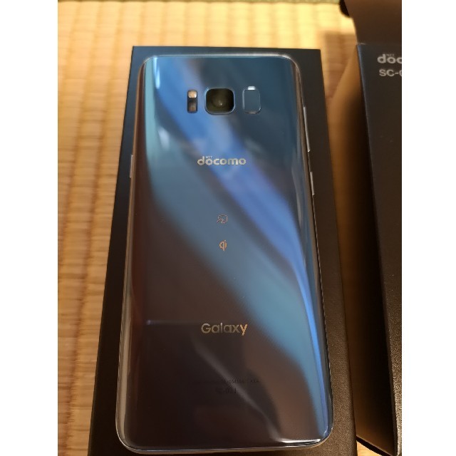 SAMSUNG(サムスン)のマーカー様専用ドコモ Galaxy S8  SC-02J コーラルブルー  中古 スマホ/家電/カメラのスマートフォン/携帯電話(スマートフォン本体)の商品写真