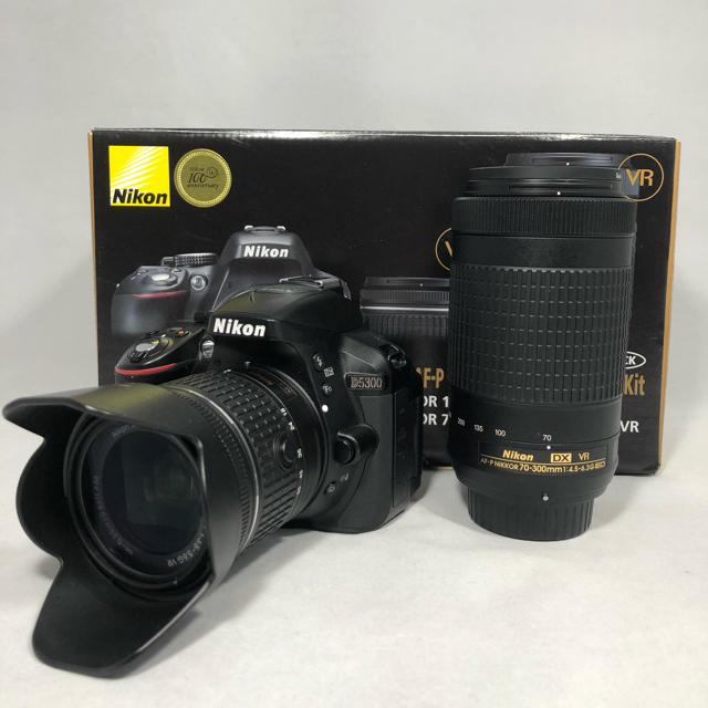 カメラNikon ニコン D5300 AF-P ダブルズームKIT オマケ付き - dgw