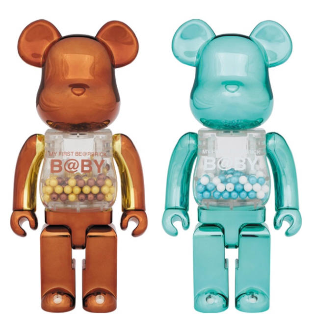 MEDICOM TOY(メディコムトイ)のMY FIRST BE@RBRICK B@BY 100％ 400% 4体セット エンタメ/ホビーのフィギュア(その他)の商品写真