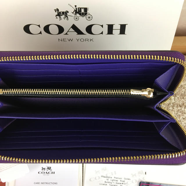 COACH(コーチ)のコーチCOACH 長財布 新品 箱、ショッパー付き✨即日発送 レディースのファッション小物(財布)の商品写真