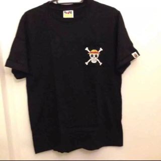 アベイシングエイプ(A BATHING APE)のAPE BAPE エイプ ONE PIECE コラボ Tシャツ(Tシャツ/カットソー(半袖/袖なし))