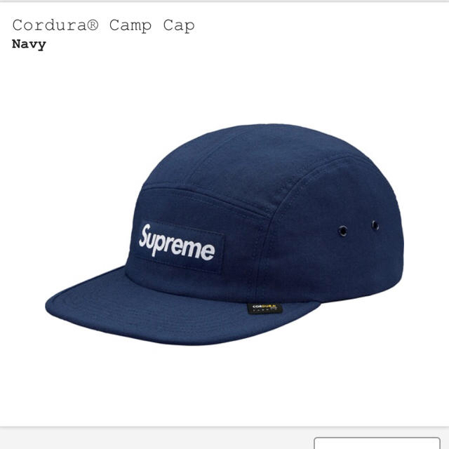 帽子Supreme Cordura Camp Cap navy