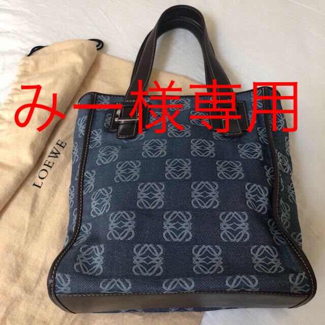 LOEWE - 超美品☆正規品シリアルナンバー入り☆LOEWEロエベ ロゴデニム ...