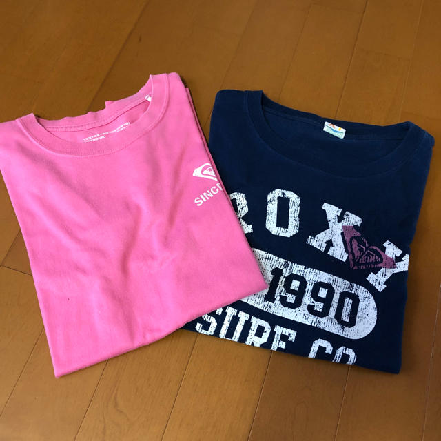 Roxy(ロキシー)の★中古★ ROXY ロキシー レディース  Tシャツセット レディースのトップス(Tシャツ(半袖/袖なし))の商品写真