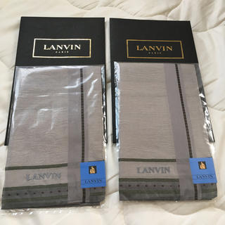 ランバン(LANVIN)のLANVIN ハンカチ メンズ(ハンカチ/ポケットチーフ)