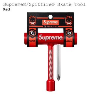 シュプリーム(Supreme)のSupreme spitfire skate tool red(スケートボード)