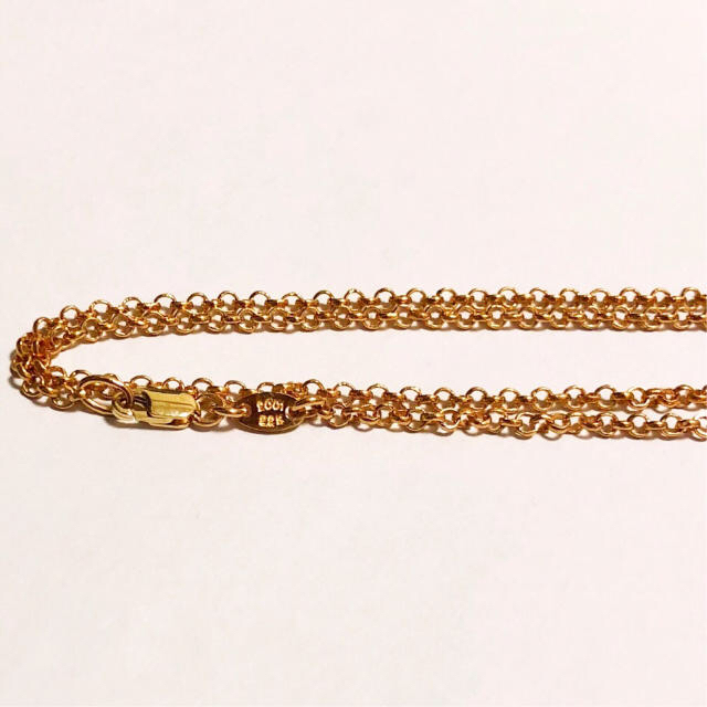 ネックレス クロムハーツ 22k ロールチェーン 20インチ 美品 【中古