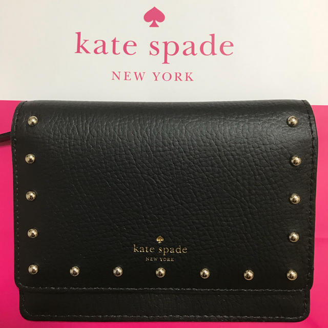 kate spade new york(ケイトスペードニューヨーク)の新品 ケイトスペード  スタッズ財布 レディースのファッション小物(財布)の商品写真