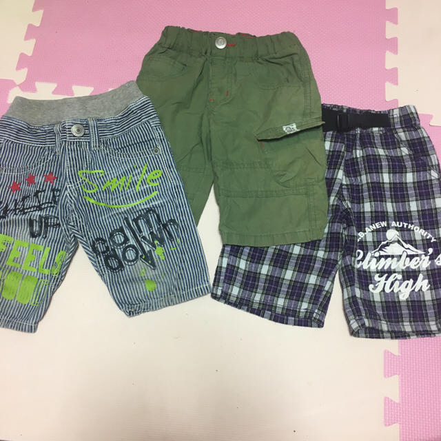 babyGAP(ベビーギャップ)のボーイズパンツ 100cm! 8点セット！ キッズ/ベビー/マタニティのキッズ服男の子用(90cm~)(パンツ/スパッツ)の商品写真