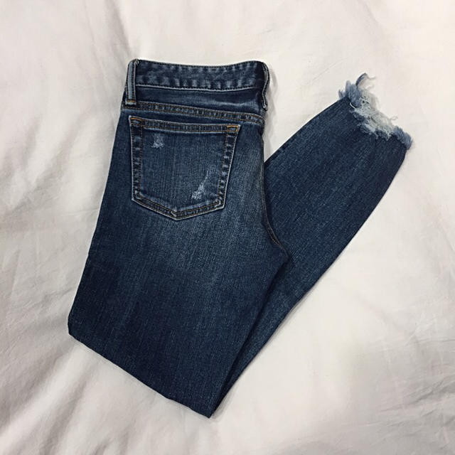 moussy(マウジー)の限定掲載💕新品"moussy" fringe cropped Skinny2 レディースのパンツ(スキニーパンツ)の商品写真