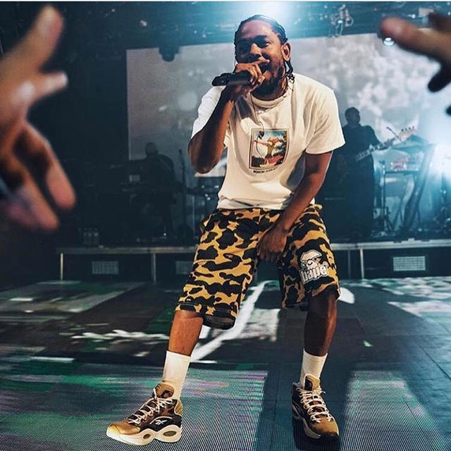 A BATHING APE(アベイシングエイプ)のkendrick lamar着用！ A BATHING APE ショートパンツ メンズのパンツ(ショートパンツ)の商品写真