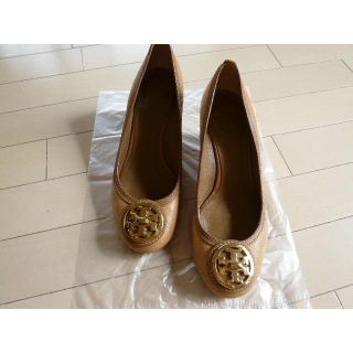 トリーバーチ(Tory Burch)のTORY BURCH ウェッジソールパンプス（箱には入れずに送ります）(ハイヒール/パンプス)