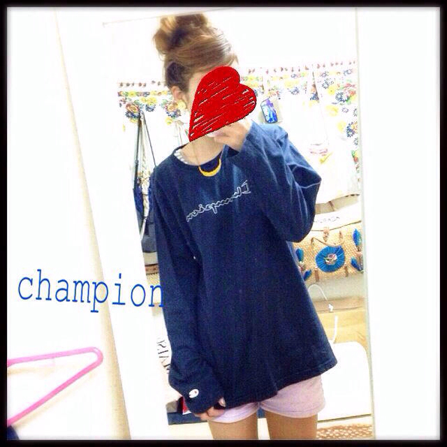 Champion(チャンピオン)のchampion ロンT レディースのトップス(Tシャツ(長袖/七分))の商品写真