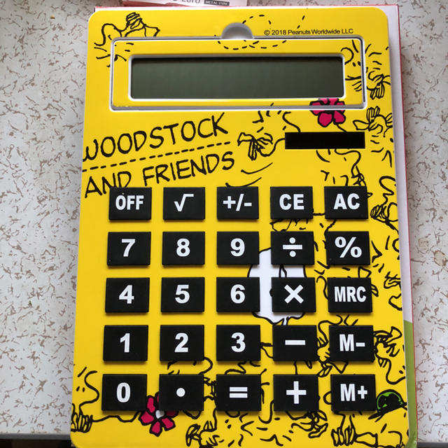 Snoopy スヌーピー ウッドストックのビック電卓の通販 By さくらっこ S Shop スヌーピーならラクマ Snoopy スヌーピー ウッドストックのビック電卓の通販 By さくらっこ S Shop スヌーピーならラクマ