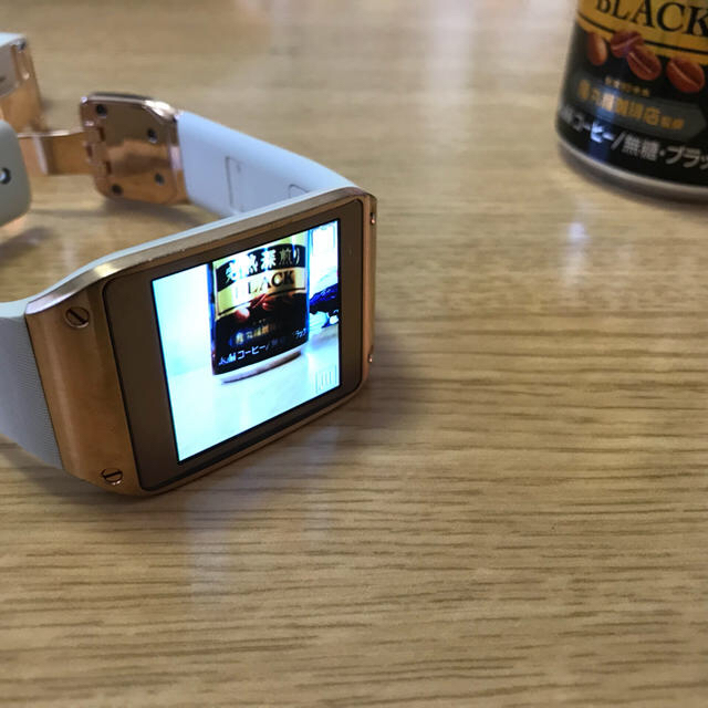 SAMSUNG(サムスン)のau GALAXY Gear / Rose Gold メンズの時計(腕時計(デジタル))の商品写真