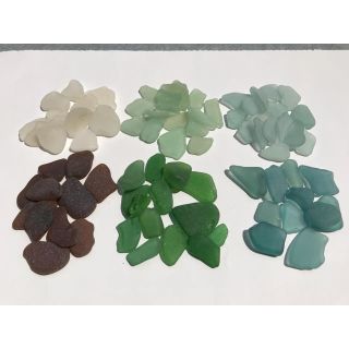 シーグラス 6色セット(その他)